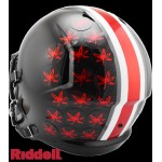 Ohio State Buckeyes Helmet Riddell Replica Full Size Speed Style Black Alternate