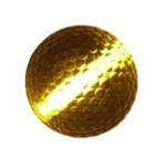 blinkee Glow Stick Golf Ball Orange