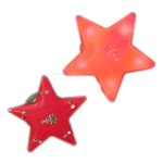 blinkee 3525010 Red Star Flashing Body Light Lapel Pins