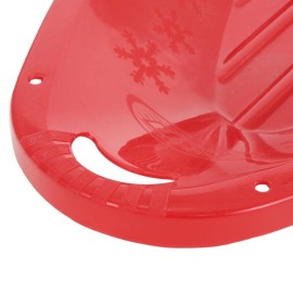 Esp 48 Sno Cruiser Toboggan Tworider Sled Tough Polyresin Diamondpolished Bottom Red