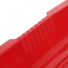 Esp 48 Sno Cruiser Toboggan Tworider Sled Tough Polyresin Diamondpolished Bottom Red