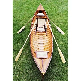 Traditional Canoe With Ribs