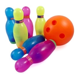 Az Trading Import Ps9001 7 Super Bowling Set Toy For Kids