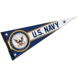 WinCraft Ramson's Imports Navy Logo 12 x 30 Roll Up Pennant