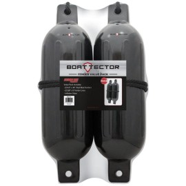 Extreme Max 3006.7375 BoatTector Inflatable Fender Value 2-Pack - 4.5