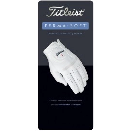 Titleist Perma Soft Golf Glove Mens Reg Lh Pearl Whitemedium Worn On Left Hand