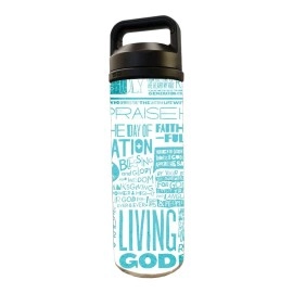 MightySkins YERABOT18-Faith Skin for Yeti Rambler 18 oz Bottle Wrap Cover Sticker - Faith