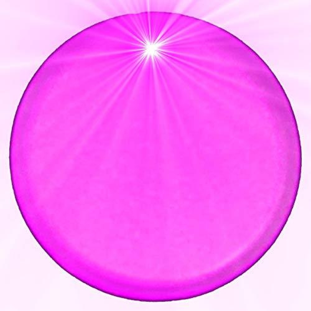 blinkee Light Up Round Badge Pin Pink by