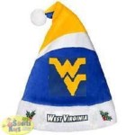 West Virginia Mountaineers Basic Santa Hat - 2016