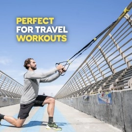 Trx Go Suspension Trainer System Fullbody Workout For All Levels Goals Lightweight Portable Fast Fun Effective Workou