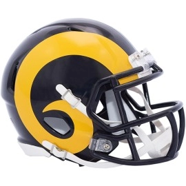 Los Angeles Rams Riddell Speed Mini Replica Color Rush Football Helmet