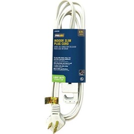 Projex Indoor 6 ft L White Extension cord 163 SPT-3