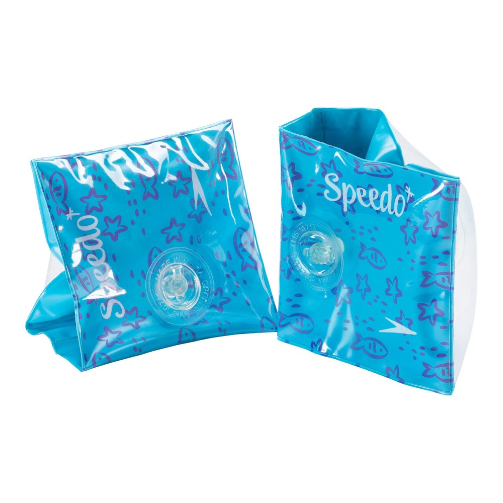 Speedo Unisexchild Swim Arm Bands Begin To Swim Ice Bluegrape