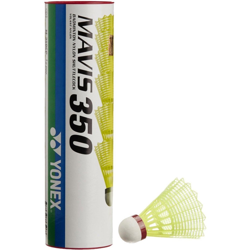 Yonex Mavis 350 Yellow Fast Shuttlecock 12 Dozen 2 Tubes 12 Shuttles