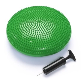 Black Mountain Products Exercise Balance Stability Disc with Hand Pump Green