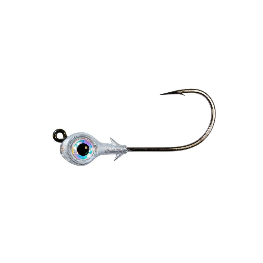 Zman Trout Eye Jigheads 316 Oz Pearl Fishing Equipment