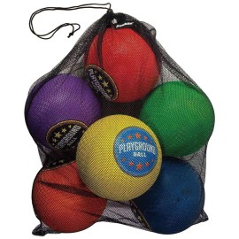 Franklin Sports Playground Balls Rubber Kickballs And Playground Balls With Carry Bag For Kids Great For Dodgeball Kickball