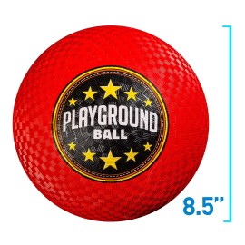 Franklin Sports Playground Balls Rubber Kickballs And Playground Balls With Carry Bag For Kids Great For Dodgeball Kickball