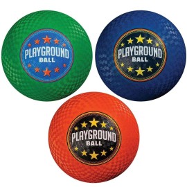 Franklin Sports Playground Balls Rubber Kickballs And Playground Balls With Carry Bag For Kids Great For Dodgeball Kickball