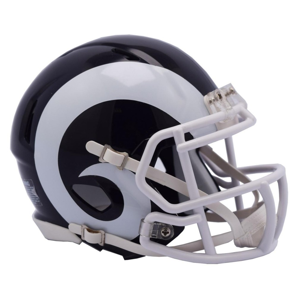 Los Angeles Rams Helmet Riddell Replica Full Size Speed Style 2017-2019 T/B Special Order