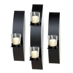 Koehler 10015844 14 Inch Contemporary Wall Sconce Trio