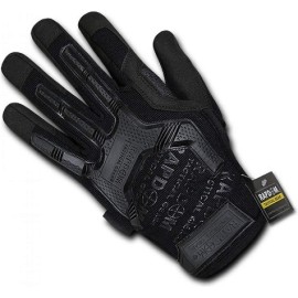 Rapid Dominance T63-PL-BLK-04 Impact Protection Gloves - Black Extra Large