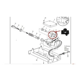 Dracces Inductive Throttle Sensor 25854G01 For Ezgo Electric Golf Cart Dcs 1994