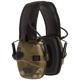 Howard Leight R02526 By Honeywell Impact Sport Sound Amplification Electronic Shooting Earmuff Multicam