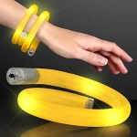 blinkee Light Up Tube Bracelet Yellow