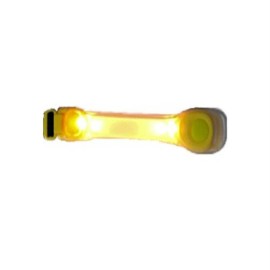 LED Silicone Reflective Armband - Yellow