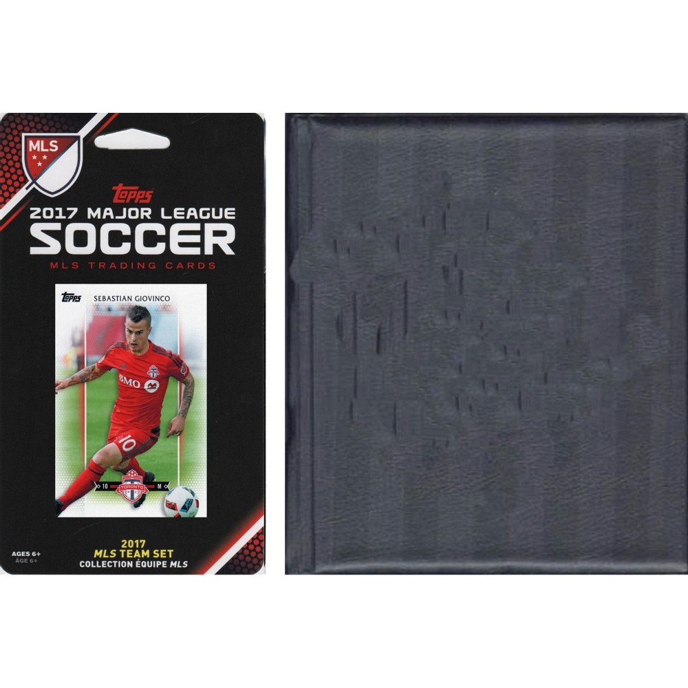 MLS Toronto FC Licensed 2017 Topps Team Set and Storage Album