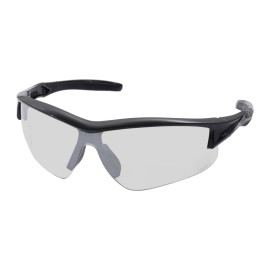 Howard Leight by Honeywell Uvex Acadia Anti-Glare Shooting Glasses with Uvextreme Plus Anti-Fog Lens Coating, Gray Lens (R-02217)