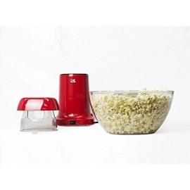 Kalorik Hot Air Volcano Popcorn Maker, Family Size Healthy Traditional No Oil Required Fast n Easy, Low Calorie Snack.