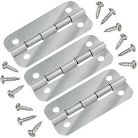 Igloo Cooler Heavy Duty Stainless Steel Hinges For Ice Chests Set Of 3