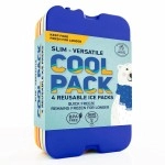 Healthy Packers Ice Pack For Lunch Box Freezer Packs Original Cool Pack Slim Longlasting Reusable Ice Packs For Lunch B