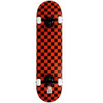 Krown Rookie Checker Skateboard Blackred 775