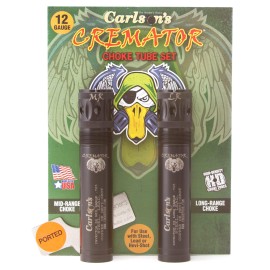 Carlsons Choke Tubes 12 Gauge For Browning Invector Ds 2 Pack Mid Long Range Blued Steel Cremator Ported Waterfowl Ch