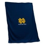 Logo Brands 190-74-1 Notre Dame Sweatshirt Blanket