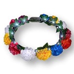 blinkee Light Up Rainbow Flowers Fairy Halo Crown Headband