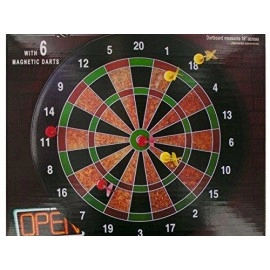 Bulk Buys OS195-2 Magnetic Dartboard game - 2 Piece -Pack of 2