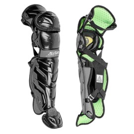 Allstar System 7 Axis Leg Guards Youth Elitelevel Protection With Patented Linq Hinge Deltaflex Harness Shapable Plastic