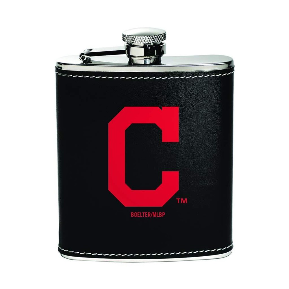 Boelter Brands Mlb Cleveland Indians Flaskstainless Steel Team Color One Size