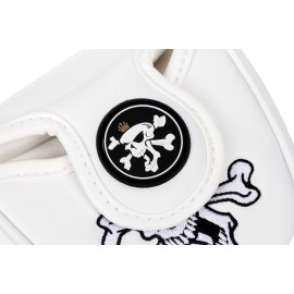 Cnc Golf King Skull White Mallet Putter Cover Headcover For Scotty Cameron Taylormade Odyssey 2Ball