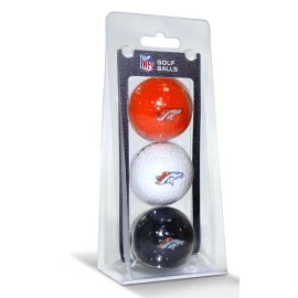 Denver Broncos 3 Pack of Golf Balls