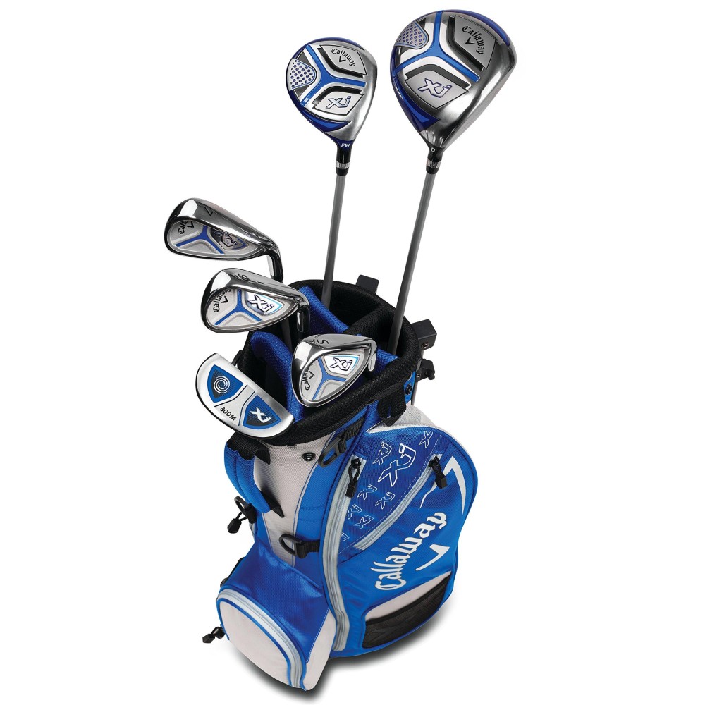 Callaway Golf Xj Junior Golf Set Level 2 6 Piece Set Right Hand Blue