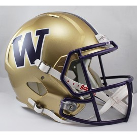 Washington Huskies Deluxe Replica Speed Helmet - Special Order