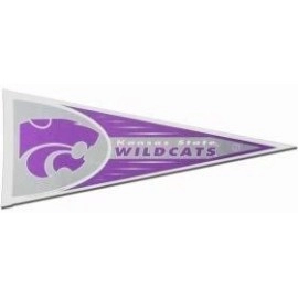 Kansas State Wildcats Pennant 12x30 Carded Rico