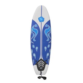 vidaXL Surfboard Blue 66.9