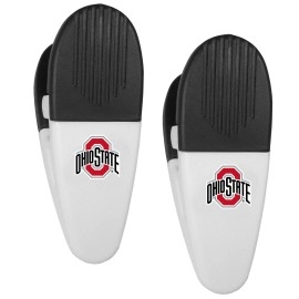 Siskiyou Sports Unisex NcAA Ohio State Buckeyes Mini chip clip Magnets Set of 2 White