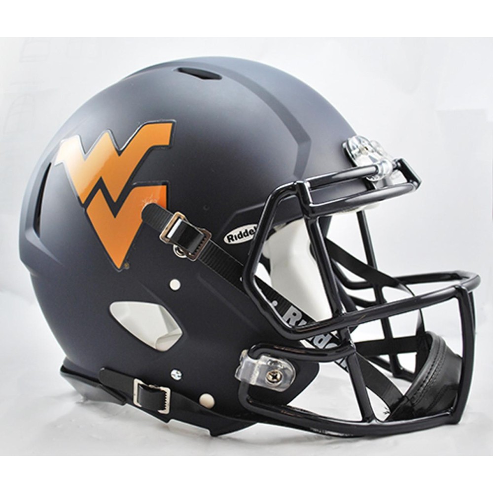 West Virginia Mountaineers Revolution Speed Pro Line Helmet - Special Order